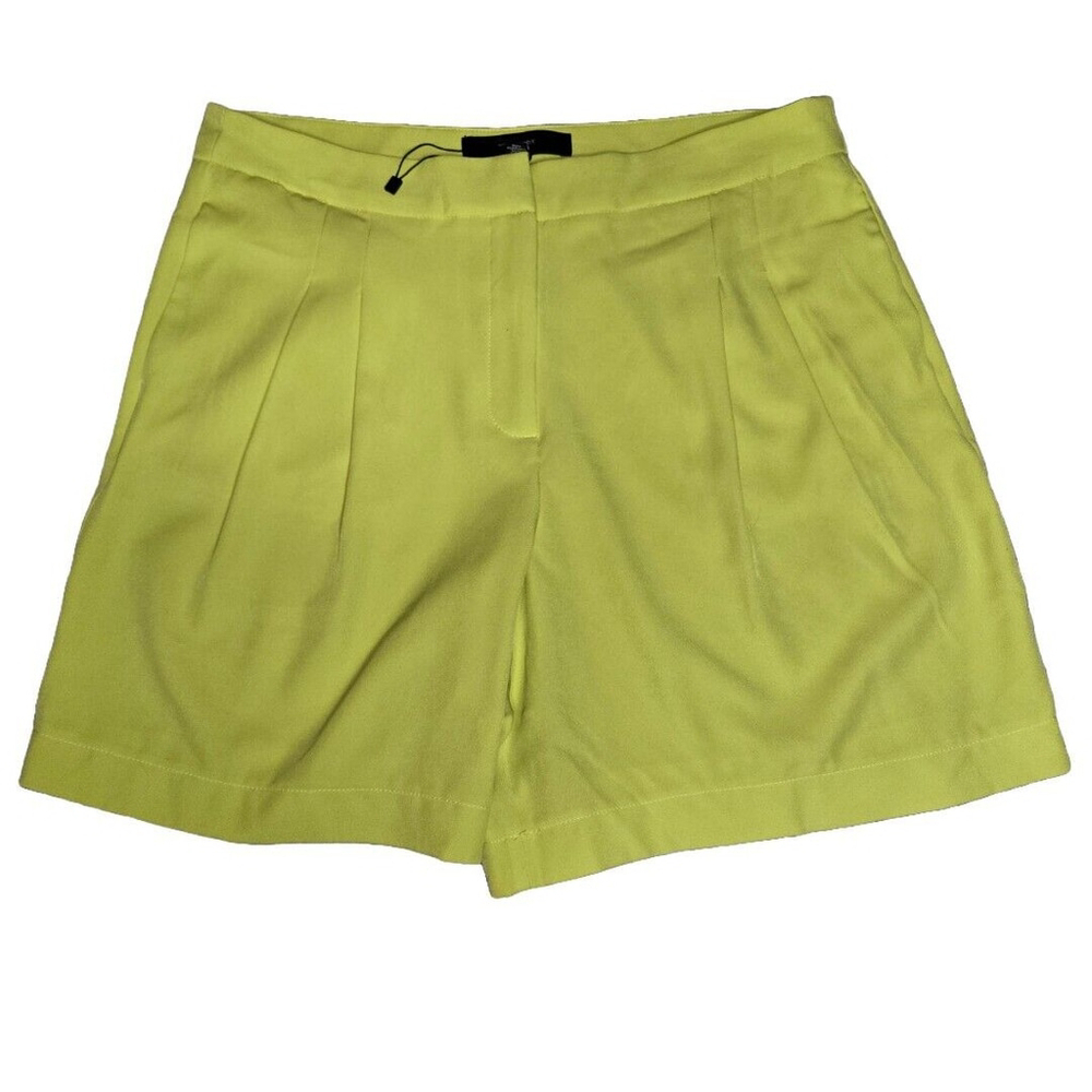 Vero Moda High Waist Women Shorts - Lime Green